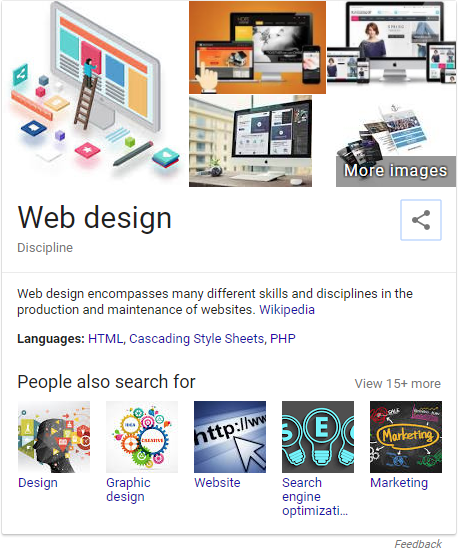 knowlesge graph web design